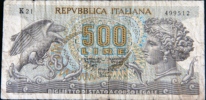 500 lires Italie